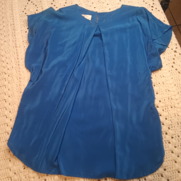 Vtg 90s 6 Flora Kung Colorful Pop Art 100% Silk Floral Skirt Shirt Luxury Office - Picture 8 of 15